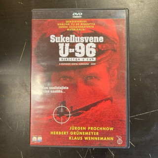 Sukellusvene U-96 (director's cut) DVD (VG+/VG+) -sota/draama-